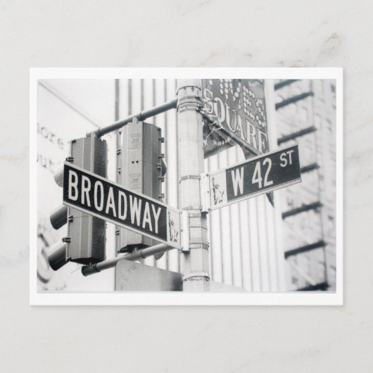 Cartes postales de Broadway (Devant)