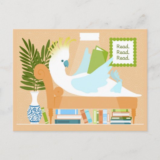 Cartes postales de cacatoès de Reading (Devant)