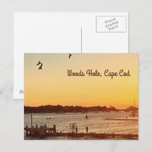 Cartes postales de Cape Cod (Woods Hole) (Devant / Derrière)