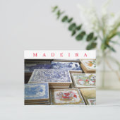 Cartes postales de carreaux de souvenir de Madère (Debout devant)