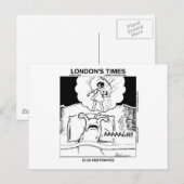 Cartes postales de cauchemars de limaces (Devant / Derrière)