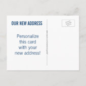 Cartes postales de changement d'adresse "Happy Lan (Dos)