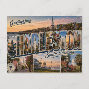 Cartes postales de Charleston en Caroline du Sud