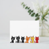 Cartes postales de chats mignons (Debout devant)