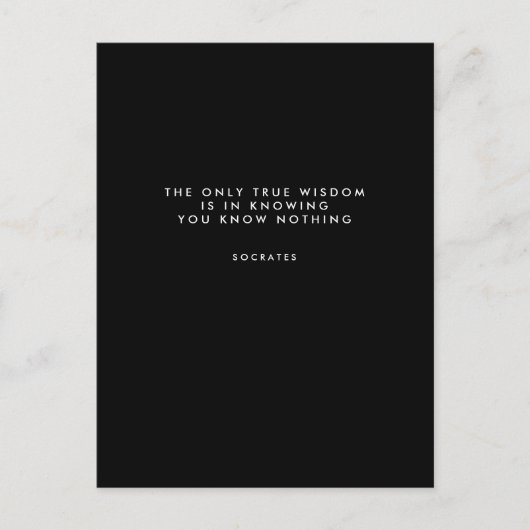 Cartes Postales De Citation Noire Cadeaux Personna (Devant)