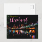 Cartes postales de Cleveland Ohio (Devant / Derrière)