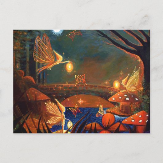 Cartes postales de collecte de fées (Devant)