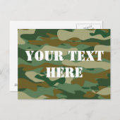 Cartes postales de conception de motif de (Devant / Derrière)