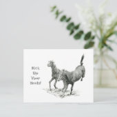 Cartes postales de croisement de talons (Debout devant)