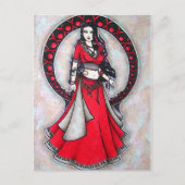 Cartes postales de danseuse du ventre Scorpion (Devant)