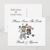 Cartes postales de dates à retenir pour photo (Devant / Derrière)