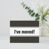 Cartes postales de déménagement pour nouvelle mais (Debout devant)