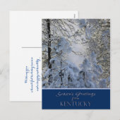 Cartes postales de détail de /state de carte de (Devant / Derrière)