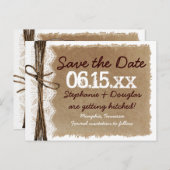 Cartes postales de faire-part de sauvegarde de sty (Devant / Derrière)