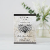 Cartes postales de faire-part de Urban Winged Celt (Debout devant)