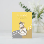 Cartes postales de faits sur les animaux (Debout devant)