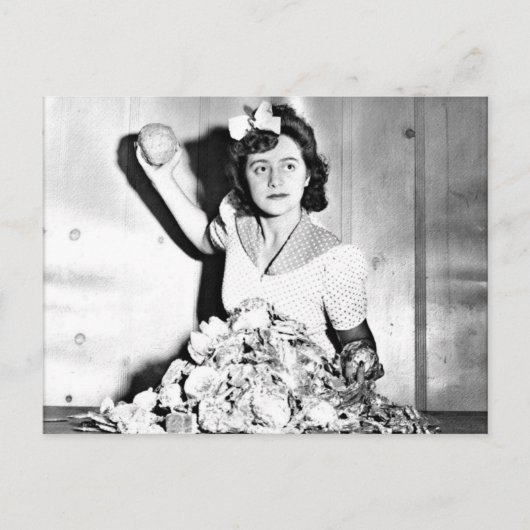 Cartes postales de femmes sur le front intérieur/ (Devant)