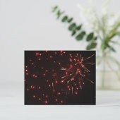 Cartes postales de feux d'artifice (Debout devant)