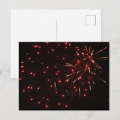Cartes postales de feux d'artifice (Devant / Derrière)