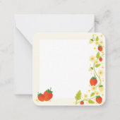 Cartes postales de fraises mignonnes (Devant)