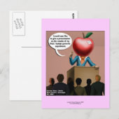 Cartes postales de génome amusantes (Ensemble de 8 (Devant / Derrière)