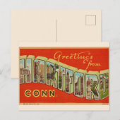 Cartes postales de Hartford (Devant / Derrière)