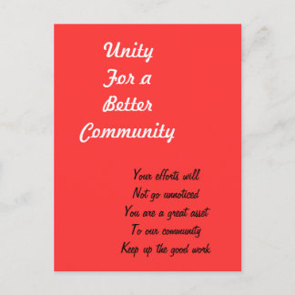 Cartes postales de héros de la communauté
