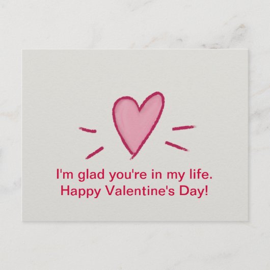 Cartes postales de heureuse Sainte-Valentin (Devant)