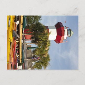 Cartes postales de Hilton Head de ville de port
