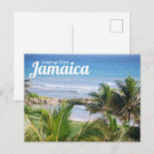 Cartes postales de Jamaïque (Devant / Derrière)