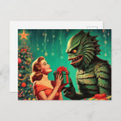 Cartes postales de la Créature de remerciement (Devant / Derrière)