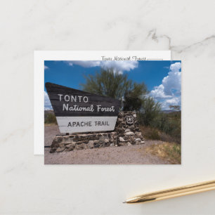 Cartes postales de la forêt nationale de Tonto, Ar