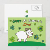 Cartes postales de la journée St.Patricks (Devant / Derrière)