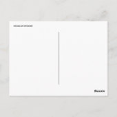 Cartes postales de la maison hantée d'Halloween la (Dos)