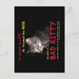 Cartes postales de la mauvaise Kitty