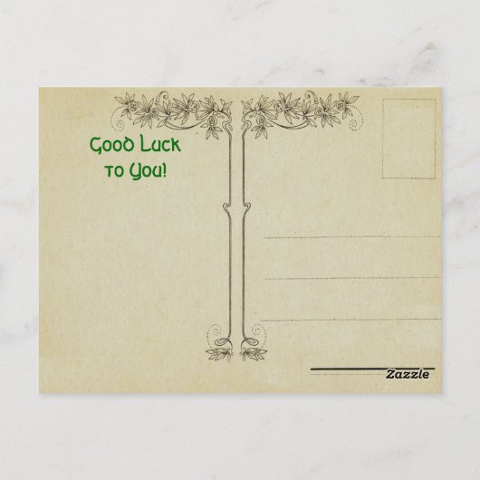 Cartes postales de la Saint-Patrick (Dos)