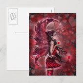 Cartes postales de la Saint-Valentin de Coeurs par (Devant / Derrière)