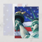 Cartes Postales De La Statue De La Liberté De New (Devant / Derrière)