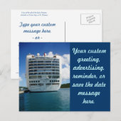 Cartes postales de la vue de la poupe Ruby (Devant / Derrière)