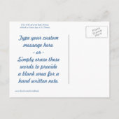 Cartes postales de la vue de la poupe Ruby (Dos)