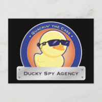 Cartes postales de l'Agence Spy Ducky