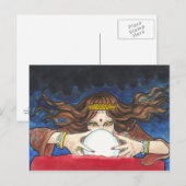 Cartes postales de l'art du imaginaire Fortune Tel (Devant / Derrière)