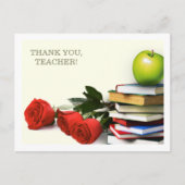 Cartes postales de l'enseignant Merci (Devant)