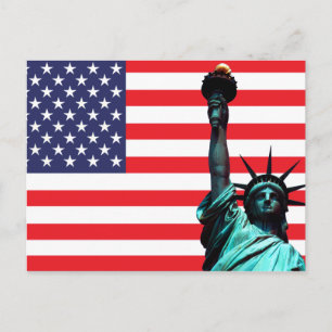 Cartes postales de liberté des Etats-Unis
