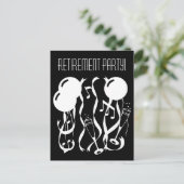 Cartes postales de l'invitation de la retraite noi (Debout devant)