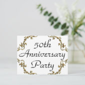 Cartes postales de l'invitation du 50e anniversair (Debout devant)