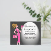 Cartes postales de liste de cheveux (Debout devant)