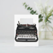 Cartes postales de machine à écrire (Debout devant)