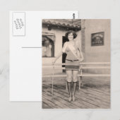 Cartes postales de maillots de bain vintage - 1780 (Devant / Derrière)