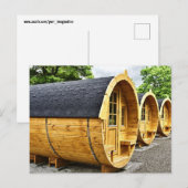 CARTES POSTALES DE MAISON MINIATURE BARIL INHABITU (Devant / Derrière)